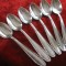 TACAMURI ARGINTATE - SET LINGURITE PLACATE CU ARGINT 14 CM