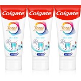 Colgate Total Junior Pasta de dinți pentru curățarea dinților și a cavității orale pentru copii 3x50 ml