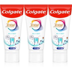 Colgate Total Junior Pasta de dinți pentru curățarea dinților și a cavității orale pentru copii 3x50 ml