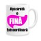 Cana alba personalizata &quot;Asa arata o fina extraordinara&quot;, INOVATIX&reg;. 330ml