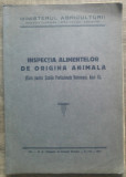 Inspectia alimentelor de origina animala// 1950, Alta editura
