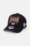 Mitchell&amp;Ness șapcă din amestec de l&acirc;nă Los Angeles Lakers culoarea negru, cu imprimeu, HHSSINTL1434-LALBLCK