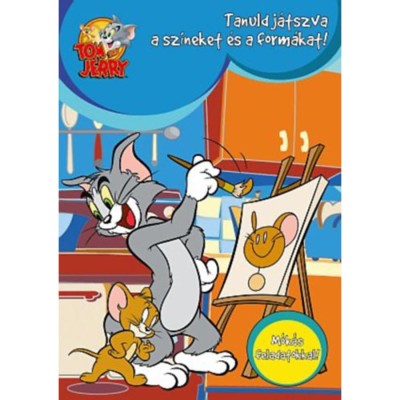 Tom &amp;eacute;s Jerry - Tanuld j&amp;aacute;tszva a sz&amp;iacute;neket &amp;eacute;s a form&amp;aacute;kat! - M&amp;oacute;k&amp;aacute;s feladatokkal! foto