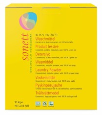 Detergent praf pentru rufe, ecologic, 10 kg, Sonett