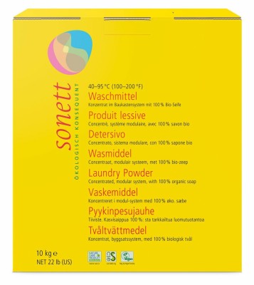 Detergent praf pentru rufe, ecologic, 10 kg, Sonett foto