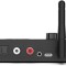 Convertor Audio Digital la Analog Techstar&reg; DAC 192KHz cu Bluetooth 5.4 și Telecomanda, Intrari Optice, Iesiri RCA și Jack 3.5mm