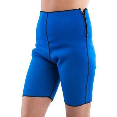 Pantaloni fitness din neopren cu fermoar,Short Bermuda foto