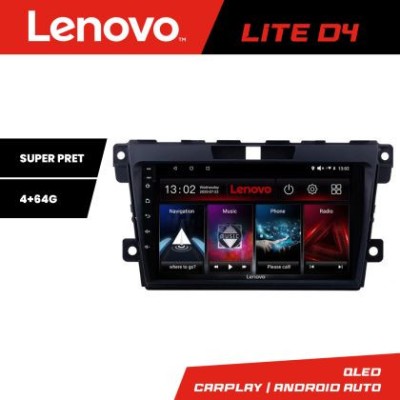 Navigatie Mazda CX-7 2009 Lenovo Kit-097 4+64 GB Android Waze USB Navigatie Internet Youtube Radio CarStore Technology foto