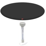 Prelata pentru Acoperire Piscine Gonflabile Rotunde cu diametru 244 cm si Termometru plutitor cu snur pentru masurarea temperatu