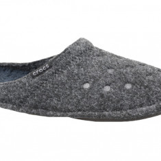 Papuci Crocs Classic Slipper 203600-060 gri