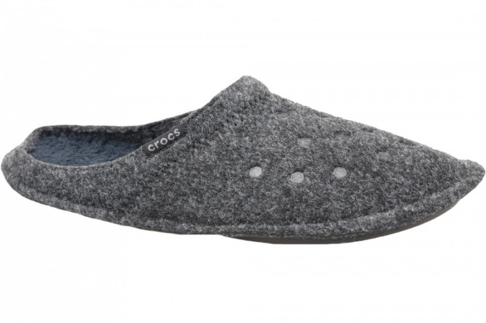 Papuci Crocs Classic Slipper 203600-060 gri