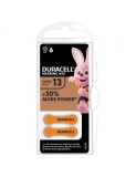 Baterii Duracell pentru aparat auditiv HA ZA13 6 buc
