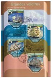 Timbre Sao Tome e Principe 2015, Nave cu Panze, Colita Noua, Straine Dupa 1950