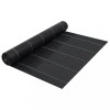 Membrana antiburuieni vidaXL, 2x10 m, PP, 60 g/m&sup2;, Negru, Antirădăcini, Protectie Sol, Durabila, UV