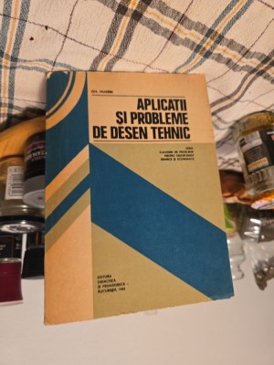 Aplicatii si probleme de desen tehnic - Gh. Husen foto