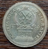 (A207) MONEDA DIN ARGINT - REPRODUCERE 20 KREUZER 1754, REGENSBURG - 1982, Europa