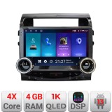 Navigatie Toyota Land Cruiser V8 L200 2009-2020 Edotec Incell 1K 10.5 inch 4+64 carplay android auto radio internet kit-381-type-b+EDT-E211-RK+kit-10-
