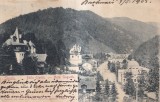 Sinaia. Baile Eforiei. Hotel Ungarth (circulata 1902)