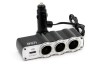 Splitter bricheta auto SOC4 3+1 USB, Amio