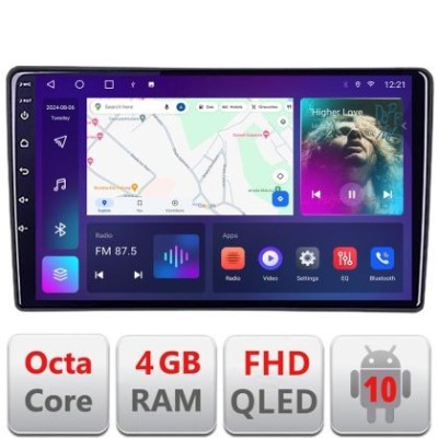 Navigatie Toyota Auris 2007-2013 B-auris-2013 Android Ecran QLED octa core 4+64 carplay android auto kit-auris-2013+EDT-E310V3 CarStore Technology foto