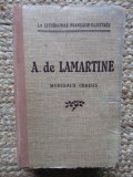 LAMARTINE - MORCEAUX CHOISIS par RENE CANAT , 1926
