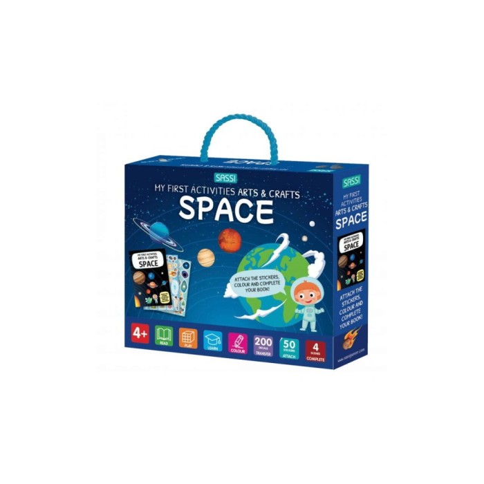 Primul set de arta &amp; lucru manual - Spatiu cosmic