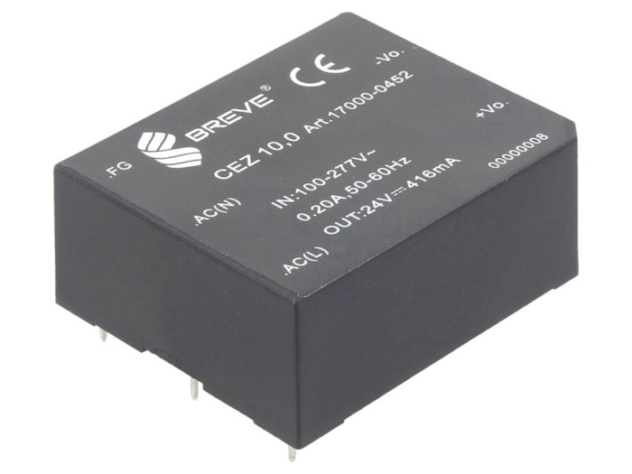 Convertor AC/DC 10W 24VDC