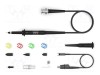 Sondă pasivă pentru osciloscop TESTEC 25MHz 1:1 1M&Omega; 55V 1,2m