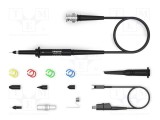Sondă pasivă pentru osciloscop TESTEC 25MHz 1:1 1M&Omega; 55V 1,2m
