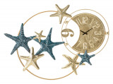 Cumpara ieftin Ceas de perete Sea Star, Mauro Ferretti, 91.4 x 67.3 cm, fier, multicolor