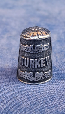 degetar din argint 925 suvenir TURKEY foto
