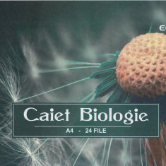 Caiet Biologie A4 ECADA, 24 file - ***