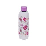 Termos izoterm, Alb cu model Floral, 540 ml, ATU-085470, Oem