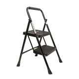 Scara metalica cu 2 trepte late, pliabila negru Z-TOOLS / ZTS 8086