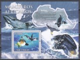 Sao Tome si Principe 2010 - Balenele din Africa, Colita, MNH