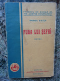 Emanoil Bucuta - Fuga lui Sefki - Prima Editie 1927