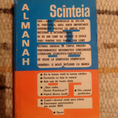 Almanah Scinteia editia 1985