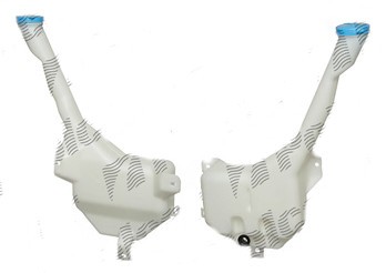 Rezervor spalator parbriz Honda Civic 4-Usi (Es) Sedan (Jp), 02.2001-12.2003, fara pompa spalator, 76810-S5A-003; 76840-S5A-003,