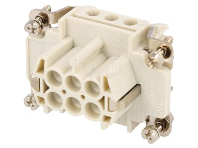 Conector HDC Inserturi Contact Mamă 6P 16A foto