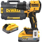 DeWalt DCD800H2T - Masina de gaurit si insurubat cu 2 acumulatori Li-Ion 18 V 5 Ah 90 Nm valiza speciala