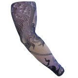 Maneca Tatuaj, Zamo&reg;, Yaguza Indigo, Material Sintetic si Elastic, 39x8cm, Marime Universala