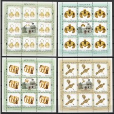 Moldova 2017 Mi 1001/04 klb MNH - Comori din Muzeul National, arta