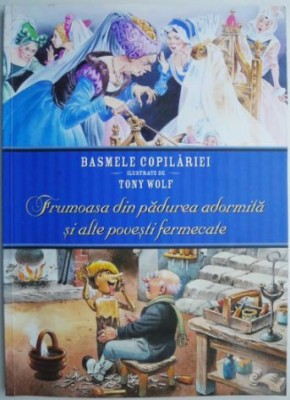 Frumoasa din padurea adormita si alte povesti fermecate. Basmele copilariei ilustrate de Tony Wolf foto
