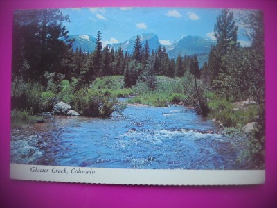 HOPCT 7862 GLACIER CREEK-COLORADO -STAMPILOGRAFIE/FRANCATURA-SUA-AMERICA DE NORD -CIRCULATA foto