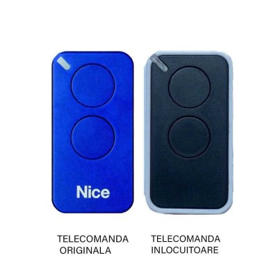 Telecomanda poarta garaj de 2 si 4 canale cod saritor 433.92MHz Nice INTI2G Nice INTI2R Nice INTI2B Nice INTI2L compatibila cu o foto