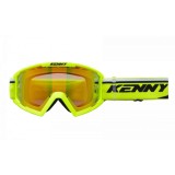 Ochelari cross/enduro Kenny Racing Track negru/galben fluo