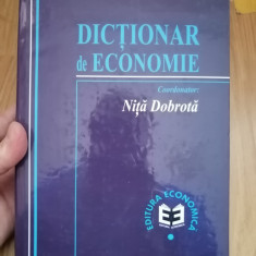 Dictionar de economie - Nita Dobrota (coord.) : 1999