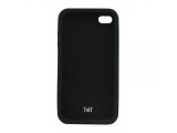 TnB SILICON CASE FOR IPHONE BLACK + SCREEN PROTECTION
