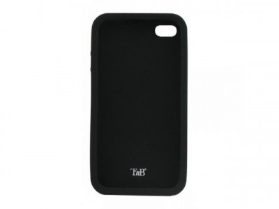 Tnb silicon case for iphone black + screen protection foto