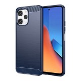 Husa pentru Xiaomi Redmi 12 4G / 12 5G - Techsuit Carbon Silicone - Blue